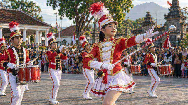 Jombang Marching Competition Jadi Ruang Talenta Pelajar dan Hiburan Warga