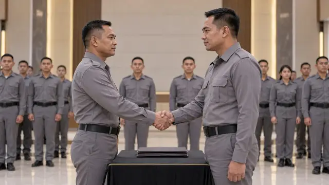 Ilustrasi pelantikan Wakapolda dan rotasi kapolres Jawa Timur