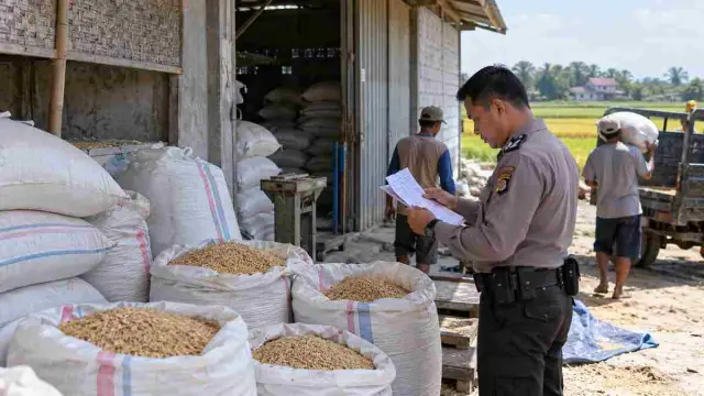 Penjualan Gabah Rp61,5 Juta Berujung Perkara Penggelapan